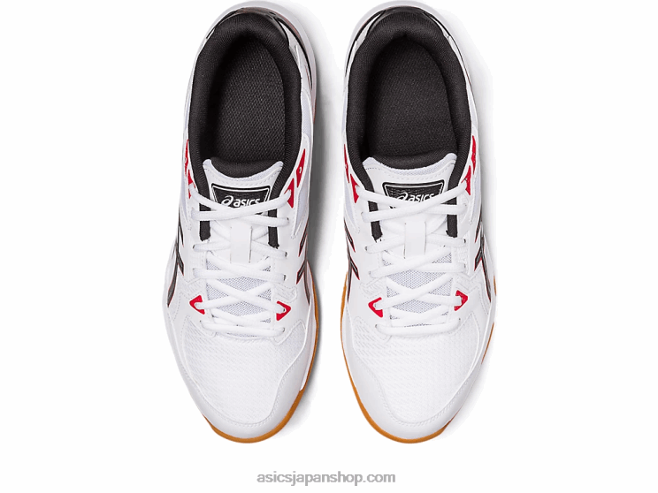 ゲルロケット10 L20V31Asics ホワイト/クラシックレッド