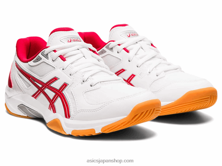 ゲルロケット10 L20V3945Asics ホワイト/クラシックレッド