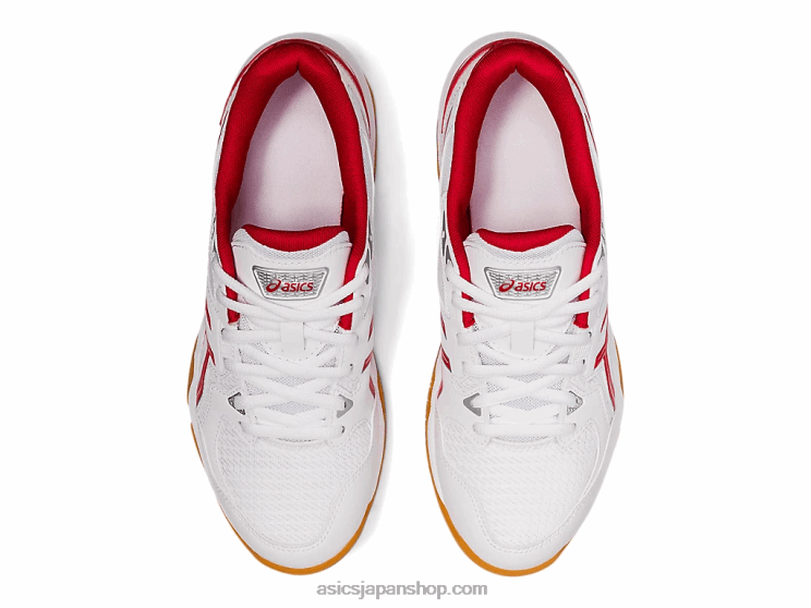 ゲルロケット10 L20V3945Asics ホワイト/クラシックレッド