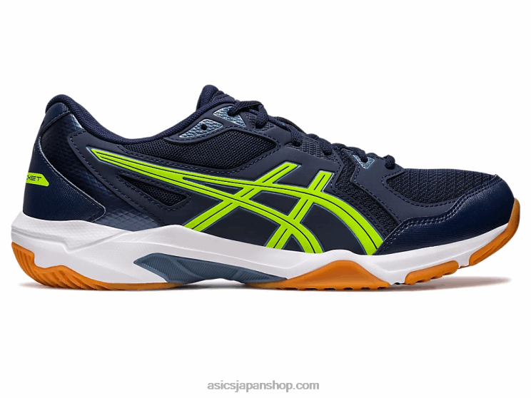 ゲルロケット10 L20V407Asics ミッドナイト/ハザードグリーン