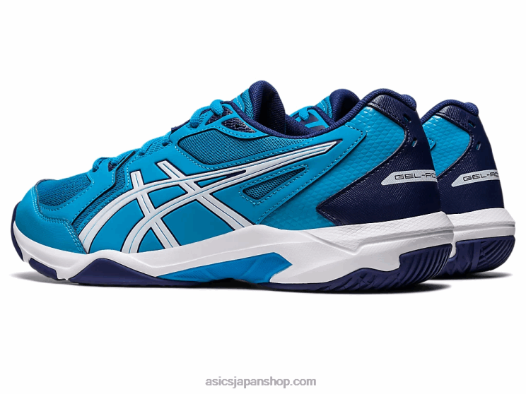 ゲルロケット 10 ワイド L20V415Asics アイランドブルー/ホワイト