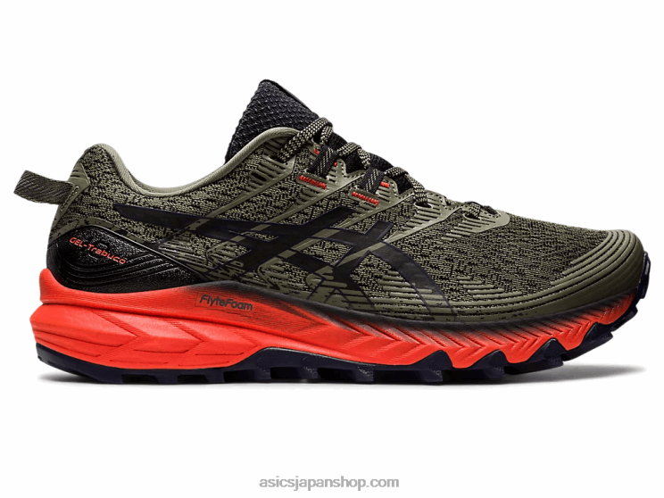 ジェルトラブコ 10 L20V599Asics マントルグリーン/ミッドナイト