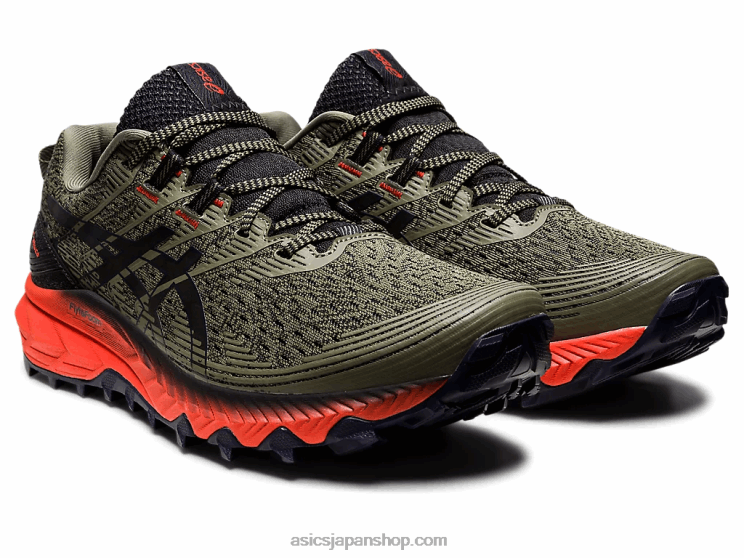 ジェルトラブコ 10 L20V599Asics マントルグリーン/ミッドナイト
