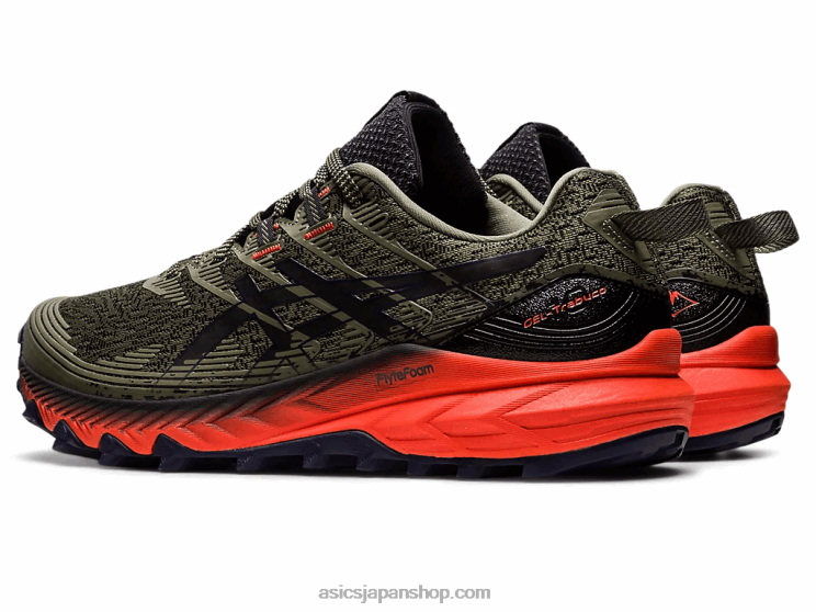 ジェルトラブコ 10 L20V599Asics マントルグリーン/ミッドナイト
