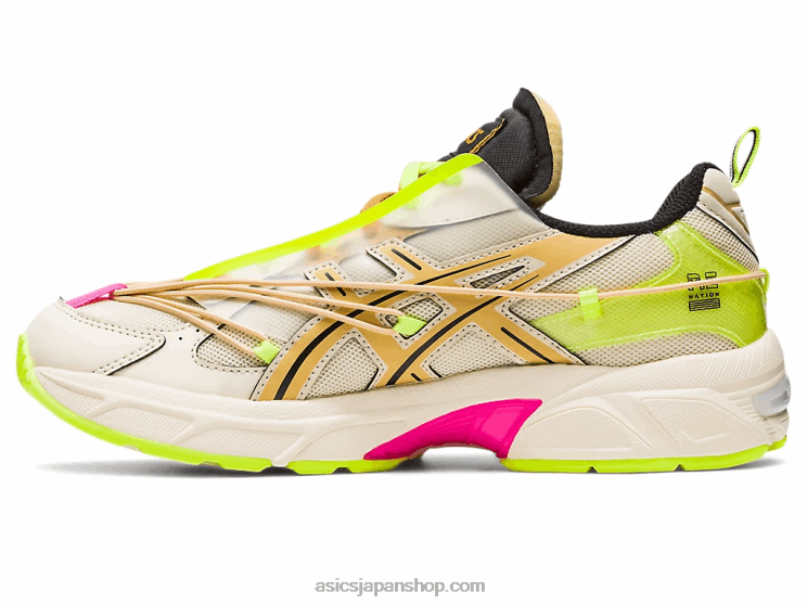 ピーネイション×ゲル-1130 L20V776Asics クリーム/紙袋