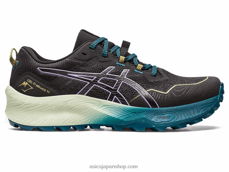 ジェル・トラブコ 11 L20V2333Asics ブラック/デジタルバイオレット