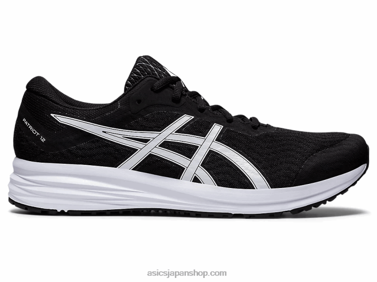 愛国者 12 L20V1865Asics 黒、白