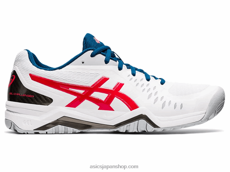 ゲルチャレンジャー 12 L20V1949Asics ホワイト/クラシックレッド
