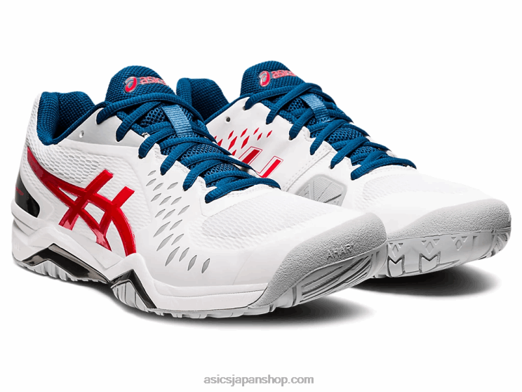 ゲルチャレンジャー 12 L20V1949Asics ホワイト/クラシックレッド