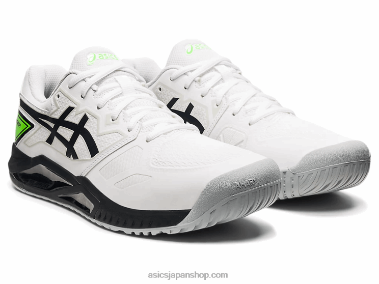 ゲルチャレンジャー 13 L20V1161Asics 白/緑のヤモリ