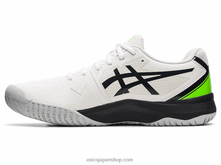ゲルチャレンジャー 13 L20V1161Asics 白/緑のヤモリ