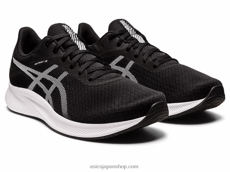 パトリオット 13 ワイド L20V1247Asics 黒、白