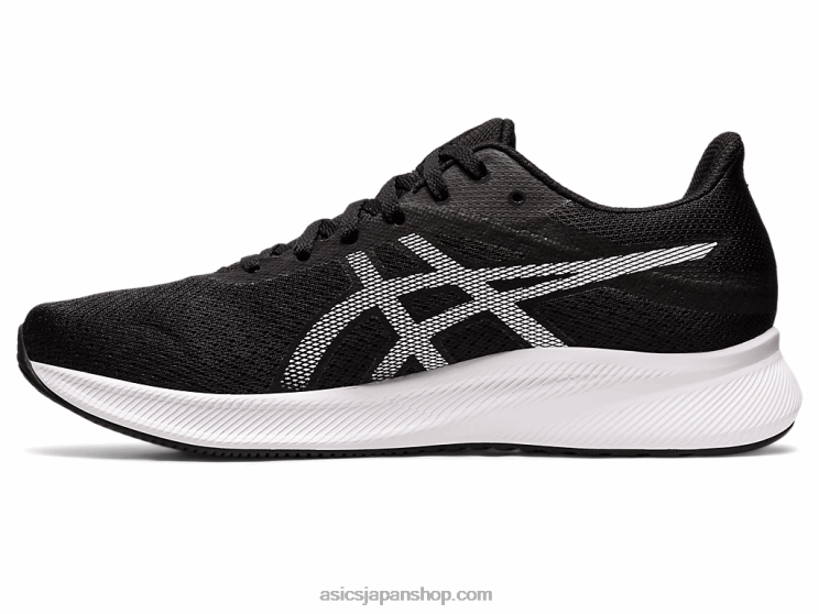 パトリオット 13 ワイド L20V1247Asics 黒、白