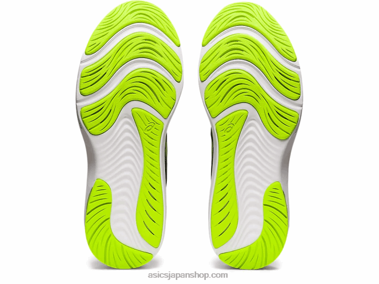 ジェルパルス13 L20V1495Asics ブラック/ハザードグリーン