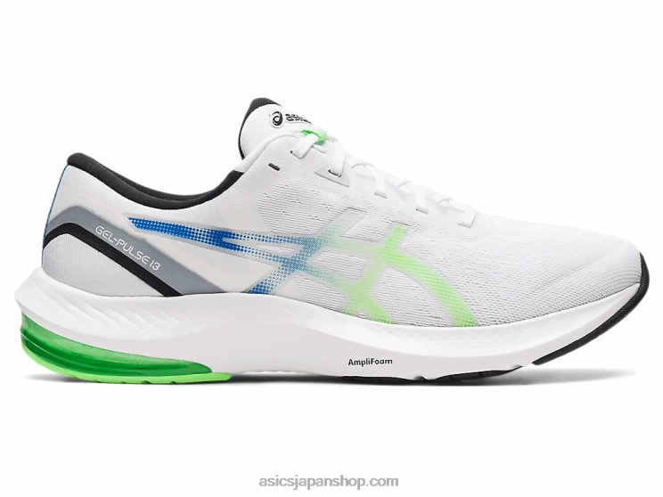 ジェルパルス13 L20V1727Asics ホワイト/ブライトライム