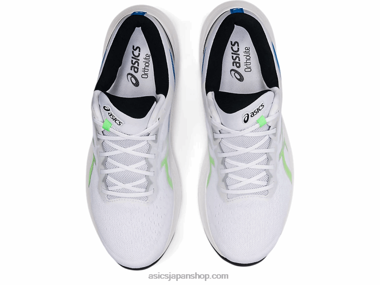 ジェルパルス13 L20V1727Asics ホワイト/ブライトライム