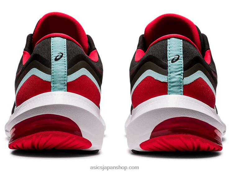 ジェルパルス13 L20V1729Asics ブラック/エレクトリックレッド