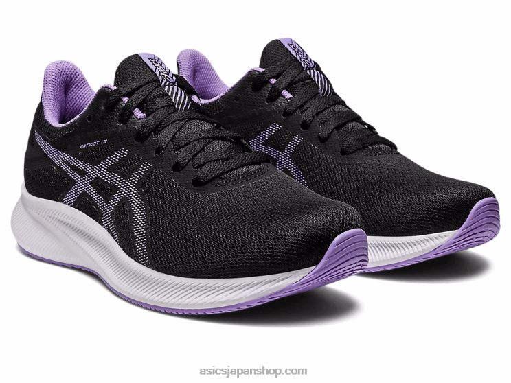 愛国者 13 L20V2536Asics ブラック/デジタルバイオレット