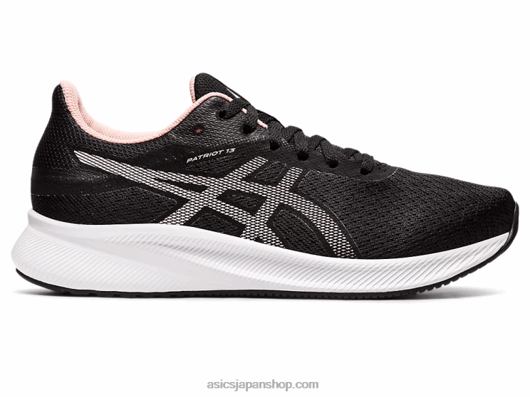 愛国者 13 L20V2676Asics ブラック/フロストローズ