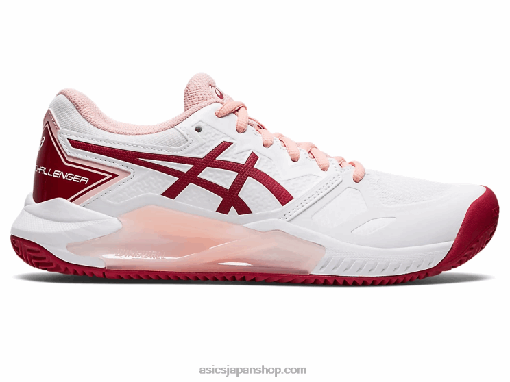 ゲルチャレンジャー 13 クレイ L20V2804Asics ホワイト/クランベリー