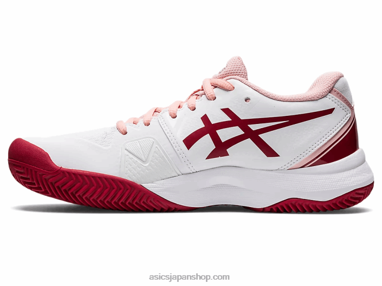 ゲルチャレンジャー 13 クレイ L20V2804Asics ホワイト/クランベリー