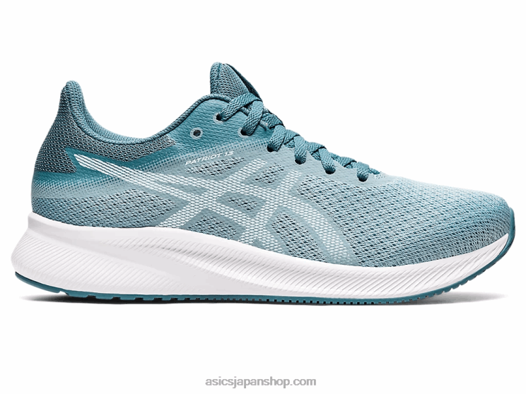愛国者 13 L20V3161Asics スモークブルー/癒しの海