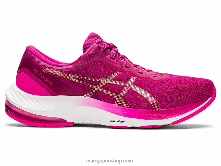 ジェルパルス13 L20V3324Asics フューシャレッド/シャンパン