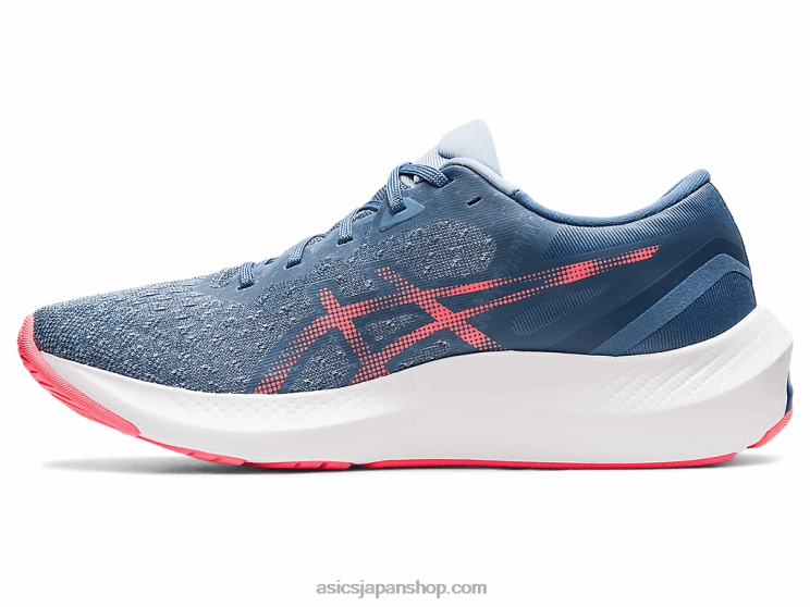 ジェルパルス13 L20V3731Asics ストームブルー/ブレイジングコーラル