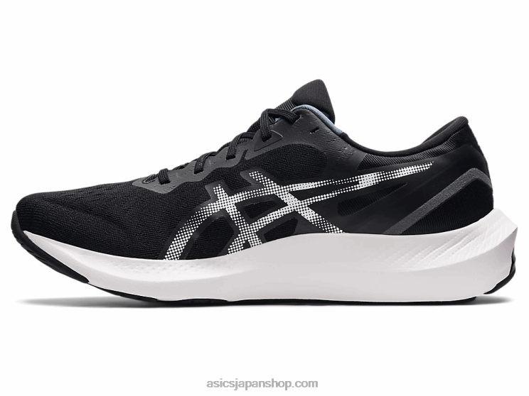 ジェルパルス13ワイド L20V3883Asics 黒、白