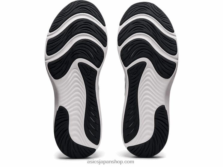 ジェルパルス13ワイド L20V3883Asics 黒、白