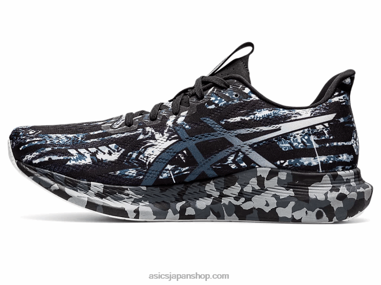 ヌーサ トライ 14 L20V1027Asics ブラック/ピュアシルバー