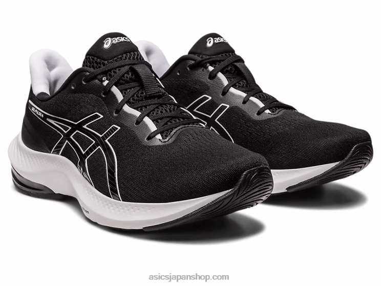 ゲルパルス14ワイド L20V2466Asics 黒、白