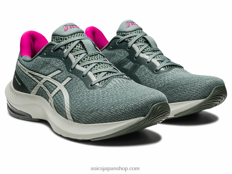 ジェルパルス14 L20V2517Asics スレートグレー/アイビー