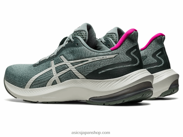 ジェルパルス14 L20V2517Asics スレートグレー/アイビー
