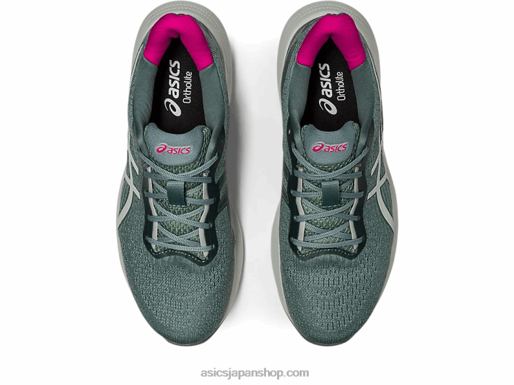 ジェルパルス14 L20V2517Asics スレートグレー/アイビー