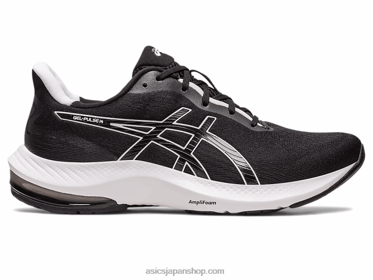 ジェルパルス14 L20V2546Asics 黒、白