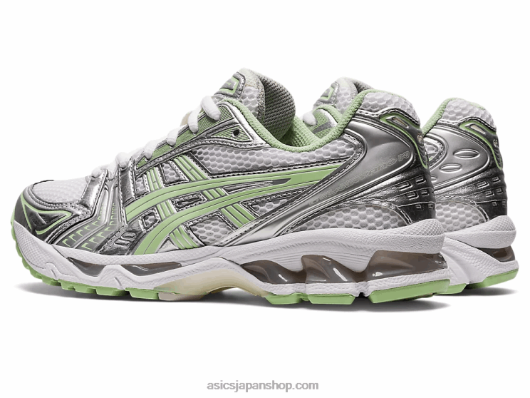 ゲルカヤノ 14 L20V2876Asics ホワイト/ジェイド