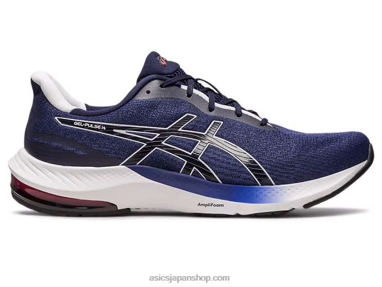 ジェルパルス14 L20V418Asics インディゴブルー/ホワイト