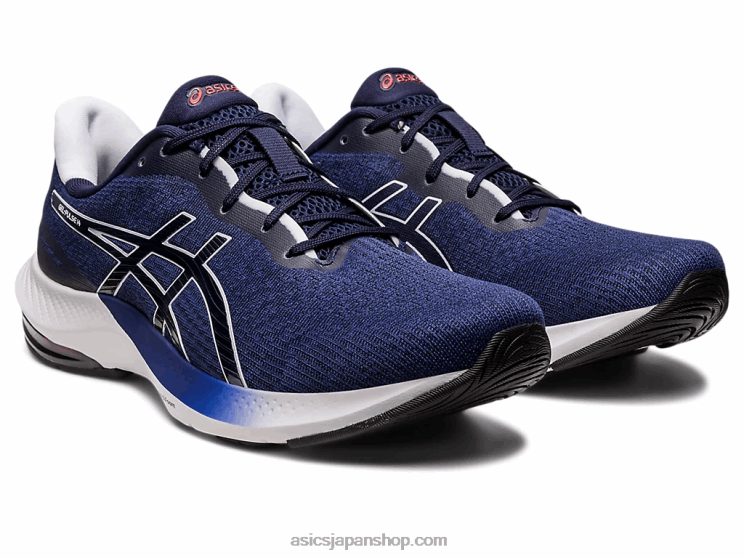 ジェルパルス14 L20V418Asics インディゴブルー/ホワイト