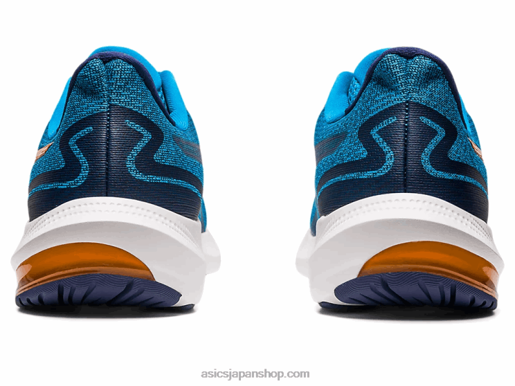 ジェルパルス14 L20V437Asics アイランドブルー/サンピーチ