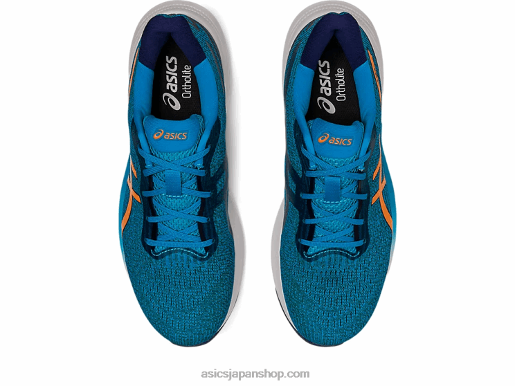 ジェルパルス14 L20V437Asics アイランドブルー/サンピーチ