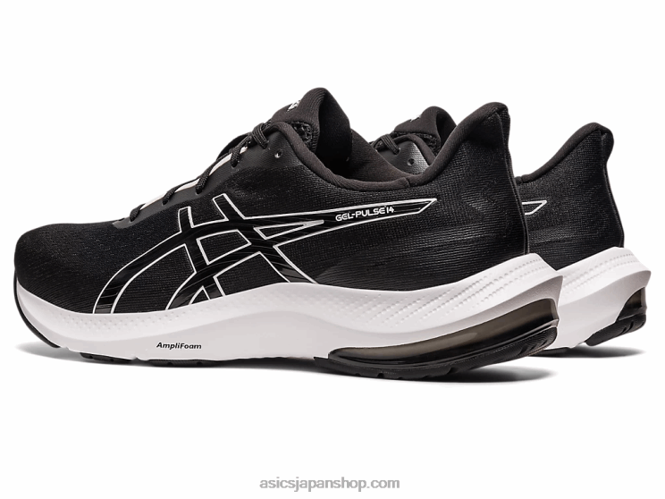 ジェルパルス14 L20V560Asics 黒、白