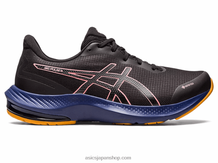 ゲルパルス 14 gtx L20V2552Asics ブラック/パパイヤ