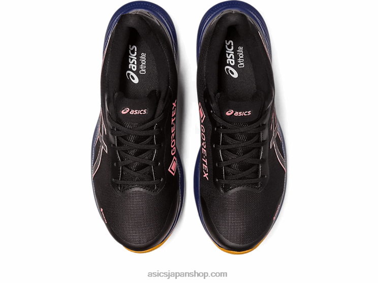 ゲルパルス 14 gtx L20V2552Asics ブラック/パパイヤ