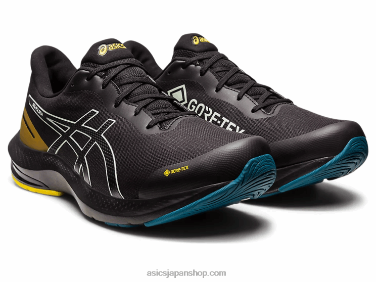 ゲルパルス 14 gtx L20V518Asics ブラック/ウィスパーグリーン