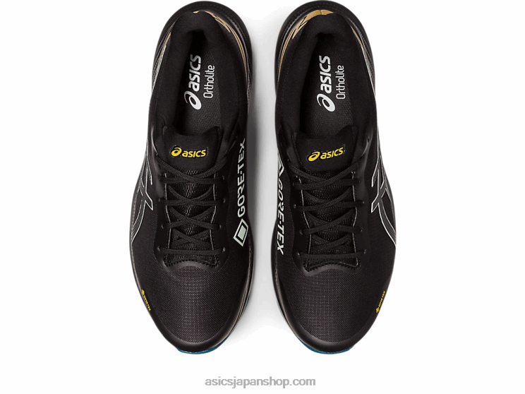 ゲルパルス 14 gtx L20V518Asics ブラック/ウィスパーグリーン