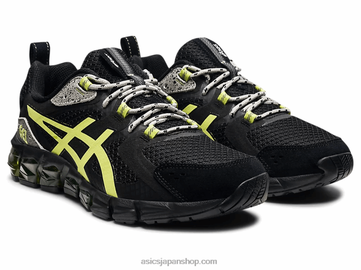 ゲルクォンタム 180 L20V1544Asics ブラック/グローイエロー