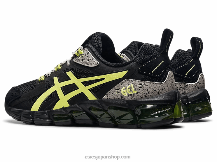 ゲルクォンタム 180 L20V1544Asics ブラック/グローイエロー