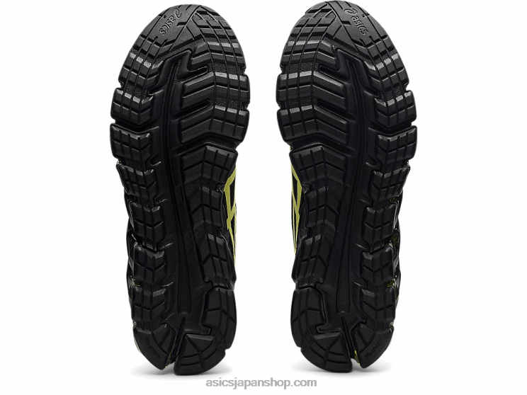 ゲルクォンタム 180 L20V1544Asics ブラック/グローイエロー