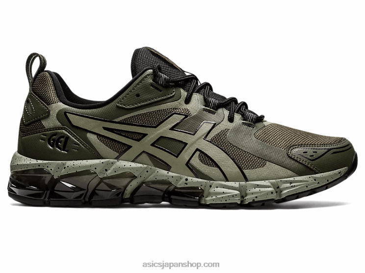 ゲルクォンタム 180 L20V1609Asics オリーブキャンバス/リチェングリーン